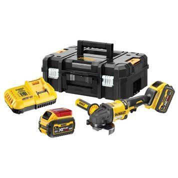 Шлифмашина угловая - болгарка бесщеточная аккумуляторная DeWALT DCG418T2 DCG418T2 фото