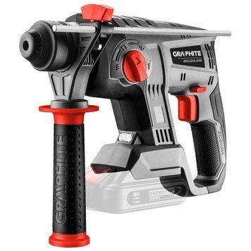 Акумуляторний перфоратор GRAPHITE 58G027 18V SDS Plus, безщітковий, 2.2 Дж, Energy+ 58G027 фото
