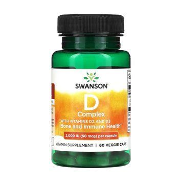 D Complex D2 abd D3 2000iu(50mcg) - 60caps