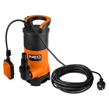 Погружные насосы для грязной воды Neo Tools 04-746, 900 Вт, макс. напор 9м, 16000 л/ч 04-746 фото