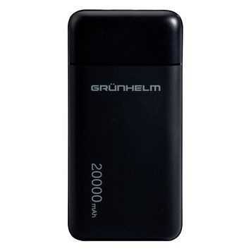 Power Bank, Портативная батарея 20.000 mAh, черный &ndash; GP-27AB (GRUNHELM)