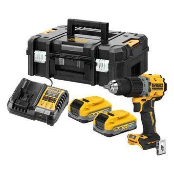 Дрель-шуруповерт аккумуляторная безщеточная ударная DeWALT DCD805S2T DCD805S2T фото