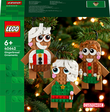 Конструктор LEGO Icons Оздоблення з імбирного прянику 190 деталей (40642)