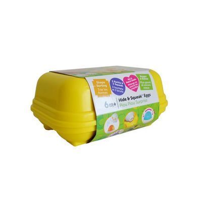 Сортер Toomies Яйця в жовтому лотку 6 шт. (E73560) dt_67306 фото