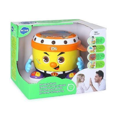Музична іграшка Hola Toys Веселий барабан інтерактивна (6107) dt_2289 фото