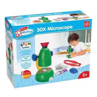 Набор для исследований Edu-Toys Мой первый микроскоп с увеличением в 30 раз (JS003) dt_1324 фото