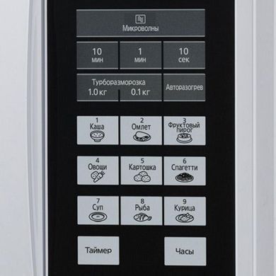 Panasonic Мікрохвильова піч, 25л, 800Вт, дисплей, білий (243562) NN-ST342WZPE фото