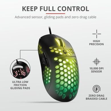 Trust GXT 960 Graphin Ultra-lightweight RGB Black (329240) 23758_TRUST фото