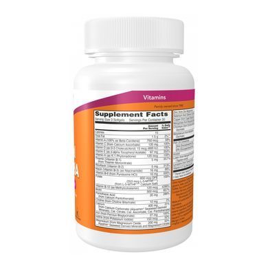 Витамины для беременных Now Foods Prenatal Gels + DHA 180 капс