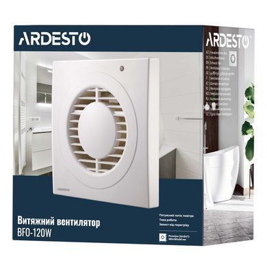 Витяжний вентилятор Ardesto BFO-120W (371063)