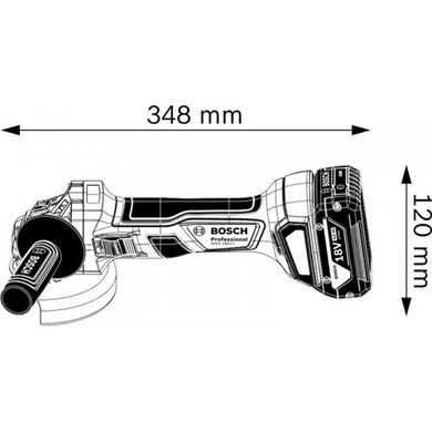 Болгарка акумуляторна BOSCH GWS 180-LI (06019H9025) 06019H9025 фото