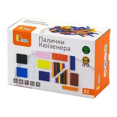 Набір для рахування Viga Toys Дерев'яні палички Кюїзенера 116 шт. (51765) dt_1964 фото