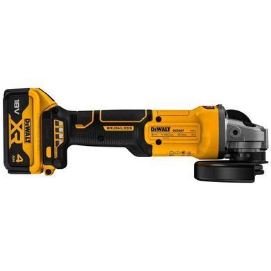 Шліфмашина кутова - болгарка акумуляторна безщіткова DeWALT DCG407M2T DCG407M2T фото