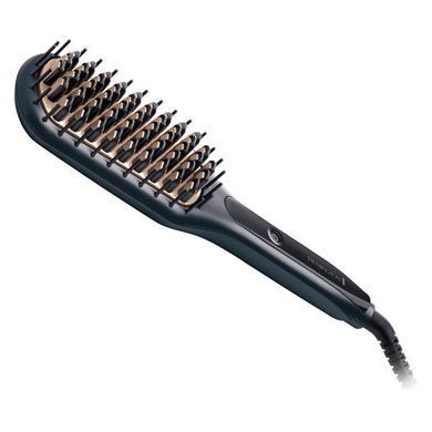 Remington Щетка-выпрямитель Straight Brush, 62Вт, темп.режимов-3, 150-230С, ионизация, керамика, серый CB7400 фото