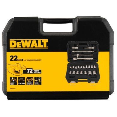 Набор головок 1/2, 22 предмета DeWALT DWMT19241-1 DWMT19241-1 фото