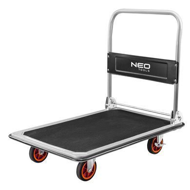 Грузовая тележка Neo Tools 84-403 с платформой, противоскользящее покрытие, платформа 90x60 см, грузоподъемность до 300 кг 84-403 фото