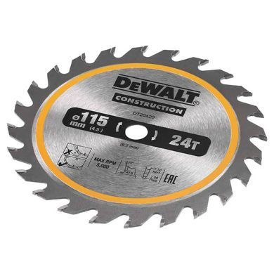 Диск пиляльний універсальний DeWALT DT20420