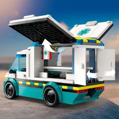 Конструктор LEGO City Швидка допомога 184 деталі (60451)