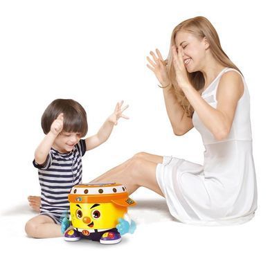 Музична іграшка Hola Toys Веселий барабан інтерактивна (6107) dt_2289 фото