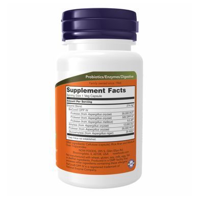 Ферменты для переваривания глютена NOW Foods (Gluten Digest) 60 капсул