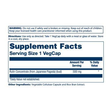 Rutin 500mg - 90 vcaps Solaray