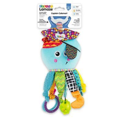 Мягкая игрушка-подвеска Lamaze Кальмар с прорезывателем (L27068) dt_14179 фото