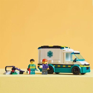 Конструктор LEGO City Швидка допомога 184 деталі (60451)