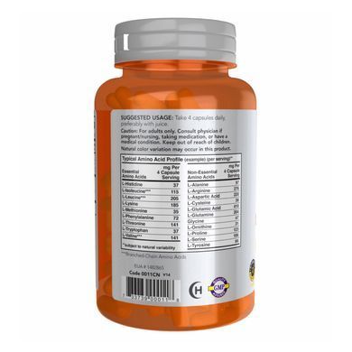 Amino Complete - 120 vcaps Now Foods