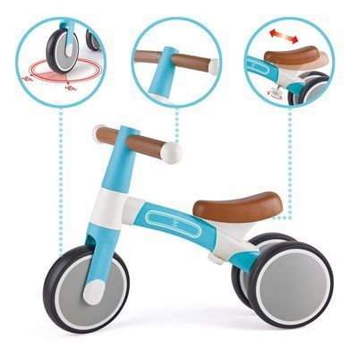 Біговел Hape Перша поїздка триколісний 7" блакитний (E8652), Блакитний