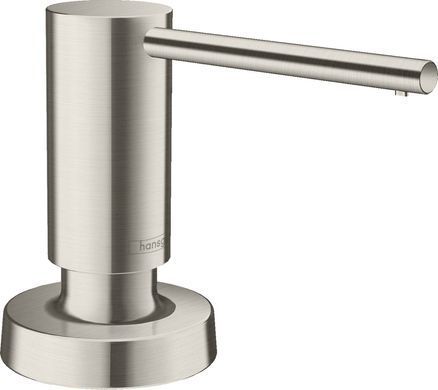 Дозатор для мийних засобів Hansgrohe A51, 500мл, сталевий (352142)