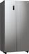 Gorenje Холодильник SBS 179х67х92см, 2 двері, 356( 191)л, А++, NF+, Інв. , зона св-ті, зовн. диспл, матовий сірий (365420) NRR9185EAXL