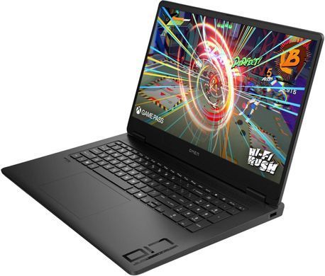 HP Ноутбук OMEN 17-db0004ua 17.3" QHD IPS AG, AMD R7-8845HS, 32GB, F1024GB, NVD4060-8, DOS, чорний (383719) AQ8S6EA фото