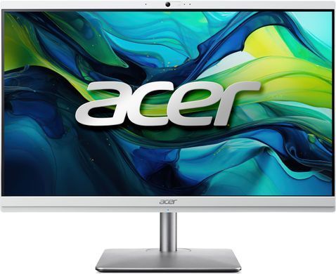 Acer Комп'ютер персональний моноблок Aspire C24-195ES 23.8" FHD Intel U5-125U, 16GB, F512GB, UMA, WiFi, кл+м, 3р, без ОС, сірий (380365) DQ.BM4ME.002 фото