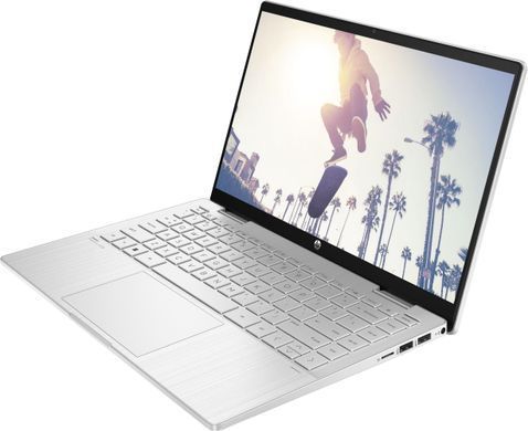 HP Ноутбук Pavilion x360 14-ek2002ua 14" FHD IPS Touch, Intel 7-150U, 16GB, F1024GB, UMA, DOS, серебристый AQ8P0EA фото