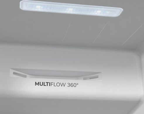 Gorenje Холодильник SBS 179х67х92см, 2 двері, 356( 191)л, А++, NF+, Інв. , зона св-ті, зовн. диспл, матовий сірий (365420) NRR9185EAXL фото