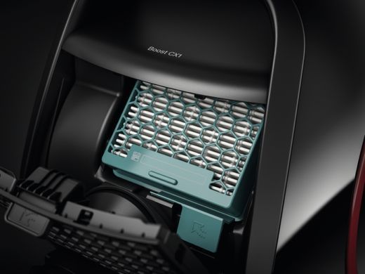 Miele Пылесос контейнерный SNRF3 BOOST CX1 ACTIVE, 890Вт, сухая уборка, конт пыль -1л, HEPA AirClean, Технология Vortex, черный 41NRF331UA фото