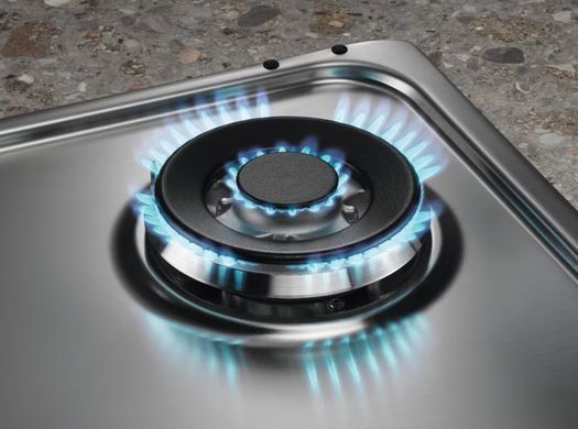 Electrolux Варильна поверхня газова, 60см, чавун, нерж (364059) KGS64562SX фото
