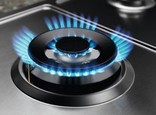 Electrolux Варильна поверхня газова, 60см, чавун, нерж (364059) KGS64562SX фото