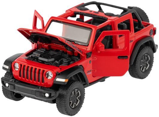 Машинка Rastar Jeep Wrangler Rubicon 4xe 1:32 Красный ibs_4540120 фото