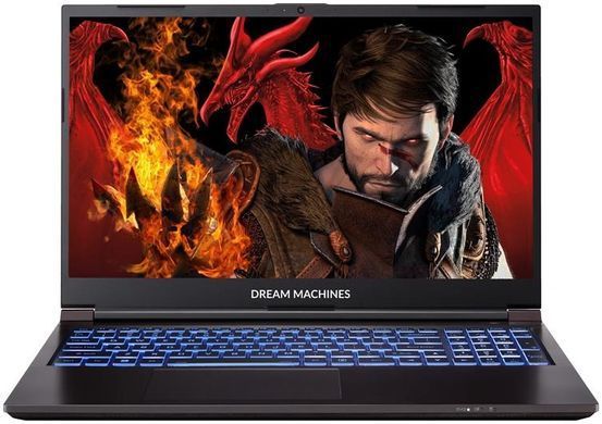 Dream Machines Ноутбук RG2050-15 15.6FHD IPS, Intel i7-13620H, 32GB, F1TB, NVD2050-4, DOS, чорний (382591) RG2050-15UA22 фото