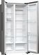 Gorenje Холодильник SBS 179х67х92см, 2 двері, 356( 191)л, А++, NF+, Інв. , зона св-ті, зовн. диспл, матовий сірий (365420) NRR9185EAXL