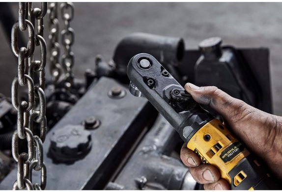 Гайкокрут кутовий - ключ-храповик акумуляторний безщітковий DeWALT DCF510E2G DCF510E2G фото
