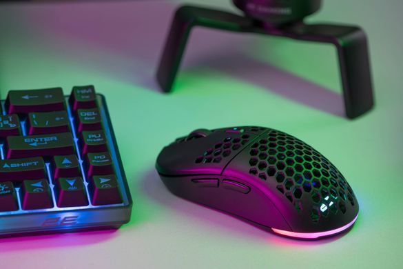2E Gaming Миша HyperDrive Pro WL, RGB Black (351783) 2E-MGHDPR-WL-BK фото