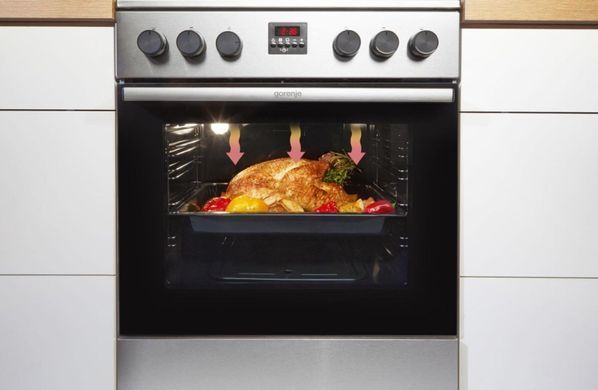 Gorenje Плита газова, 70л, 50x60см, чавун, білий (374471) GG5A11WF фото