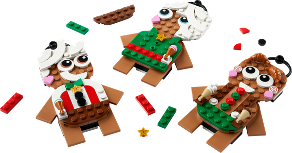 Конструктор LEGO Icons Оздоблення з імбирного прянику 190 деталей (40642)