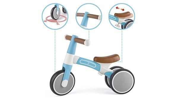 Біговел Hape Перша поїздка триколісний 7" блакитний (E8652), Блакитний