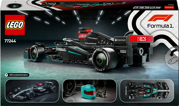 Конструктор LEGO Speed Champions Автомобіль для перегонів Mercedes-AMG F1 W15, 267 деталей (77244)