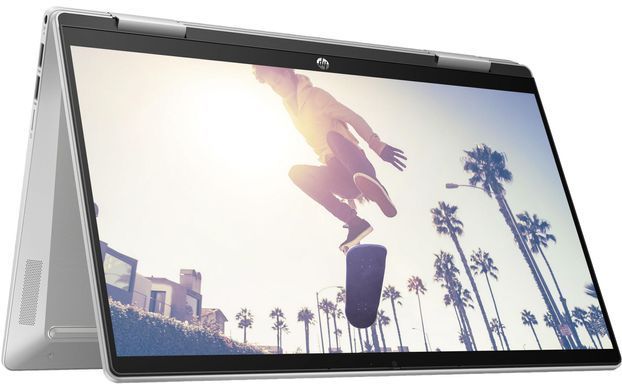 HP Ноутбук Pavilion x360 14-ek2002ua 14" FHD IPS Touch, Intel 7-150U, 16GB, F1024GB, UMA, DOS, серебристый AQ8P0EA фото