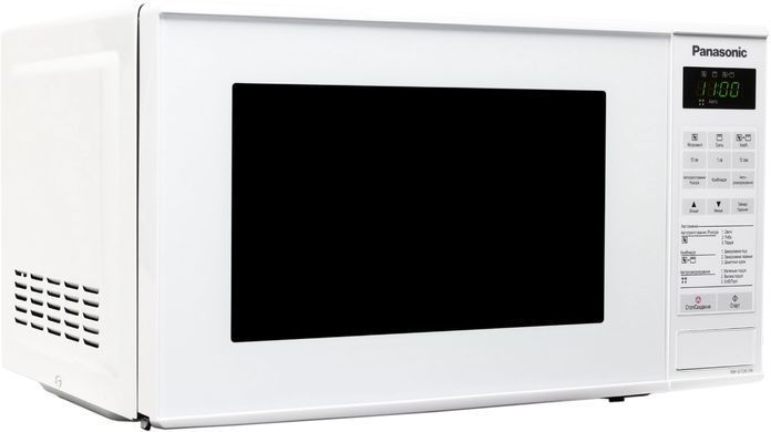 Микроволновая печь Panasonic, 20л, 800Вт, гриль, дисплей, белый (393831) NN-GT261WZUE фото