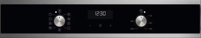 Electrolux Духова шафа електрична, 65л, A, дисплей, конвекція, чорний (362601) EOF5H40BX фото